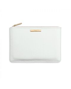 Katie Loxton Soft Pebble Perfect Pouch | White